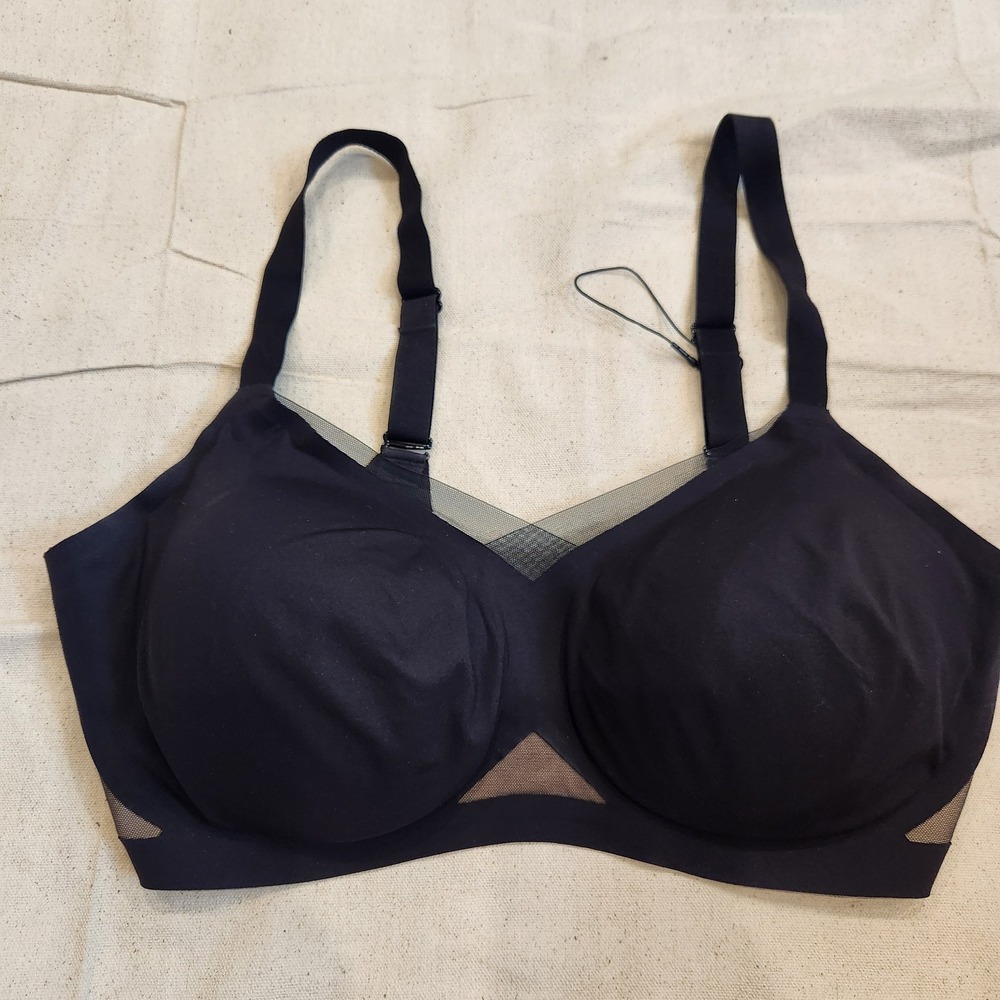 Honeylove LiftWear Crossover Wireless BraHoney Love 36D DD E LWBR0304 Support